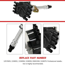 Ignition Distributor for 1996-2002 Chevy Tahoe C1500 K1500 C2500 K2500 5.0L 5.7L Small Block 305 350 New Distributor With Black Cap