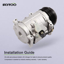 SCITOO AC Compressor Compatible with 2007-2012 for GMC Arcadia for Buick Enclave CO 21625C