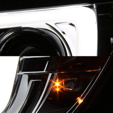 For 2005-2011 Toyota Tacoma DRL LED Light Tube Chrome Projector Headlight Assembly L+R