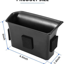JoyTutus Door Handle Storage Organizer Box Armrest Storage Box Tray Compatible for VW Volkswagen Atlas 2018 2019 2020 4PCS (2 Front & 2 Rear) Rear Side Door Armrest Container