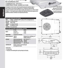 Red Dot AC Unit 24v Rooftop Mount R-6101-0-24P