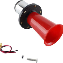 JC Performance Red AHoooga 12V Electric Driven Horn Vintage Klaxon Style