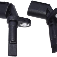 New 2PCS SET ABS Wheel Speed Sensor 4E0927804D Fits FOR AUDI A8 A6 A5 R8 A4 Q5 A7 A5 Quattro 2004-2014