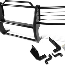 Replacement for Ford F150-F350 Pickup Front Bumper Protector Brush Grille Guard (Black) (Black)
