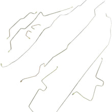Omix-ADA 16737.51 Full Brake Line Set, Non ABS, for 1997-2006 Jeep Wrangler TJ