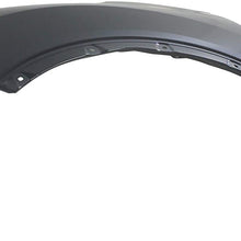 Front Fender Compatible with 2014-2018 Nissan Rogue Steel Assembly Driver Side