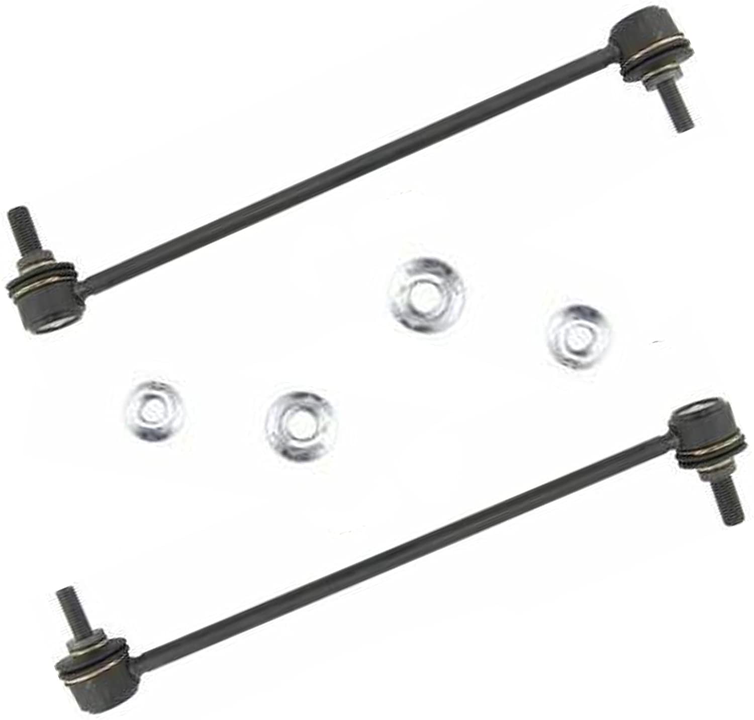 Both (2) Brand New Front Stabilizer Sway Bar End Link - Driver and Passenger Side for 2001-09 Volvo S60 - [1999-06 Volvo S80] - 2001-07 Volvo V70 - [2003-07 Volvo XC70] - 2003-14 Volvo XC90