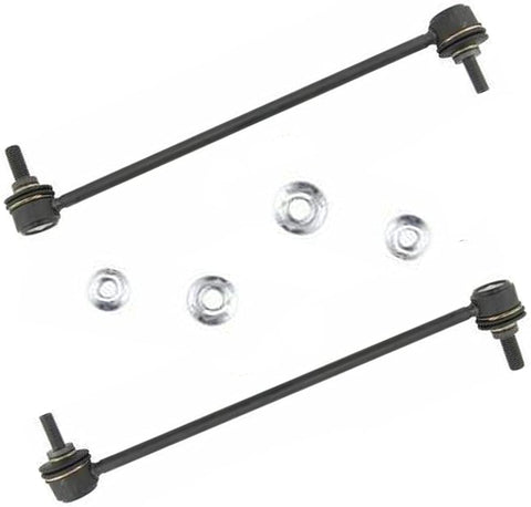 Both (2) Brand New Front Stabilizer Sway Bar End Link - Driver and Passenger Side for 2001-09 Volvo S60 - [1999-06 Volvo S80] - 2001-07 Volvo V70 - [2003-07 Volvo XC70] - 2003-14 Volvo XC90