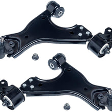 TUCAREST 2Pcs K621231 K621232 Left Right Front Lower Control Arm and Ball Joint Assembly Compatible With Buick Enclave Chevrolet Traverse GMC Acadia Saturn Outlook Driver Passenger Side Suspension