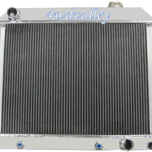 OzCoolingParts New Designs 3 Row Core Aluminum Radiator + 16" Fan w/Shroud & Relay Wiring Kit for 1961-1966 62 63 64 65 Chevy GMC C10 C20 C30 K10 K20 K30 Trucks Suburban Pontiac Olds V8