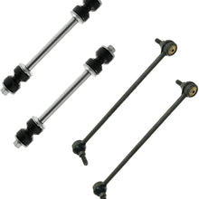 Detroit Axle - Front & Rear Stabilizer Sway Bar End Links (4pc Set) - Select Models