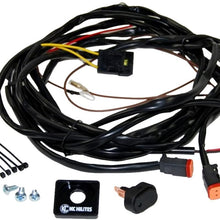 KC HiLiTES 63082 Wiring Harness for 2 Cyclone LED Lights, regular