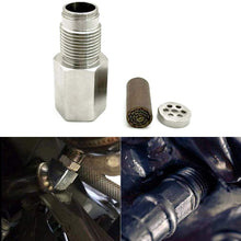 O2 Sensor For Check Engine Light Adapter Plug Spacer with Built-in Mini M18X1.5 Catalytic Converter