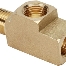 Brass Brake Tee Fitting, 3/8-24 IFF/IFM