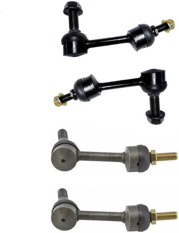 Detroit Axle - 4pc Front and Rear Sway Stabiliozer Bar Links Kit Replacement for 2005 2006 Ford Expedition Lincoln Navigator (Built After 11/04)