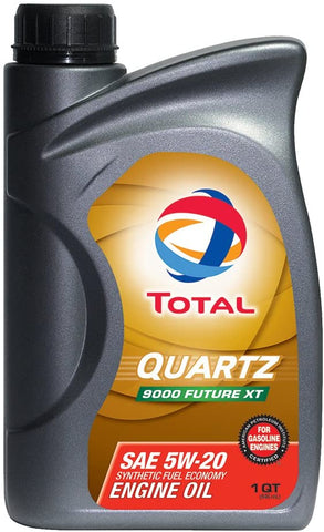 Total (185642-1QT Quartz 9000 Future XT API/ILSAC 5W-20 Engine Oil - 1 Quart