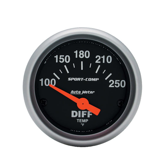 Auto Meter 3349 Sport-Comp Electric Differential Temperature Gauge