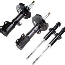 ROADFAR 4x Front Rear Struts Shocks Absorbers Fit for 2003-2008 Toyota Corolla 334450 334451 344612