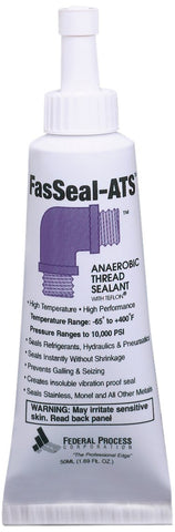 Gasoila FasSeal ATS Anaerobic Thread Sealant with PTFE, -60 to 375 Degree F, 50 ml Tube