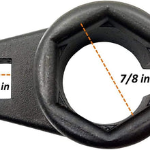 22mm O2 Sensor Socket,O2 Sensor Removal Tool,3/8 Inch Drive by 7/8 Inch,with Side Wire Access,Preventing Damage to Wires, 2 Pack