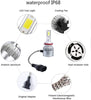 Mega Racer H11 6000K Ultra Bright White (Low Beam Headlight) CREE COB C6 LED Xenon Kit 7600LM 72W Auto USA Automotive