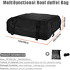 Aaaspark Rooftop Cargo Carrier Bag - Waterproof & Coated Zippers 15 Cubic ft - for Cars and SUV Or Truck with or Without Racks(Blue)