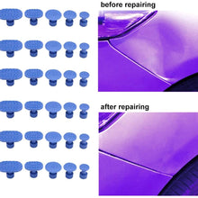 30pcs Puller Tabs, Glue Pulling Tabs Car Body Dent Remover Tool Glue Puller Sets Auto Body Paintless Dent Removal Tabs Kits
