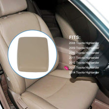 ECCPP Armrest Center Console Lid Cover W/Base for 2008-2014 for TOYOTA Highlander Armrest Cover Beige