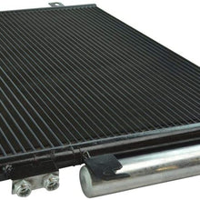 AC Condenser A/C Air Conditioning w Receiver Drier & Trans Cooler for Jeep Dodge