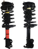 Detroit Axle - Both (2) New Front Driver and Passenger Side Complete Strut & Spring Assembly for 1993-2002 Toyota Corolla & Geo Prizm