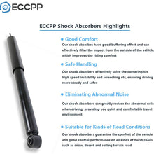 Shocks Struts,ECCPP Front Rear Shock Strut Absorbers Kits Compatible with 2008 2009 2010 2011 2012 Ford Escape,2008 2009 2010 2011 Mazda Tribute/Mercury Mariner 235913 71594 235912 71593