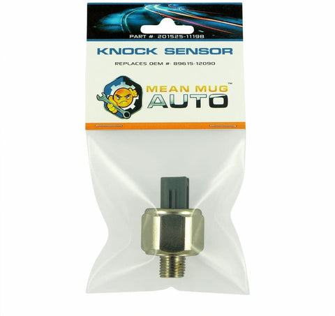 Mean Mug Auto 201525-1119B Knock Sensor - Compatible with Toyota, Lexus - Replaces OEM #: 89615-12090, 89615-12050, 89615-32010