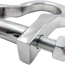 ENIXWILL Front Recovery Chrome Tow Hooks Fit for 2007-2019 Chevy Silverado GMC Sierra 1500 Replace 84072462