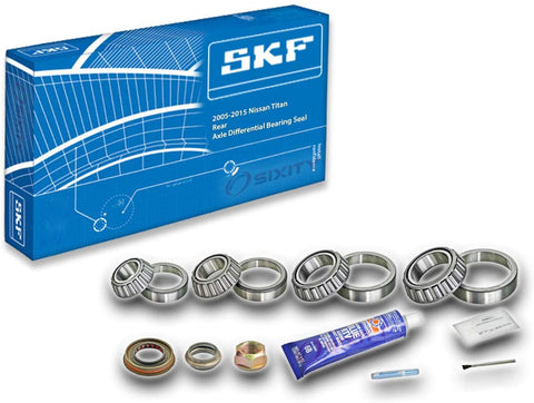 SKF Rear Axle Differential Bearing Seal for 2005-2015 Nissan Titan - Kit Sealing Gasket Service Kits