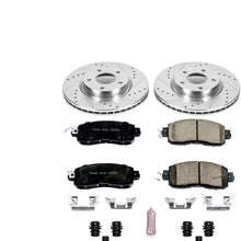 Power Stop K6494 Front Brake Kit with Drilled/Slotted Brake Rotors and Z23 Evolution Ceramic Brake Pads