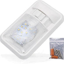 Skywin Camper Lights - 5 Pack 12V Single Dome RV LED Lights Interior for RV, Boat, Car, Trailer, Camper Van - Bright and Long Lasting RV Lights Includes ON/Off Switch