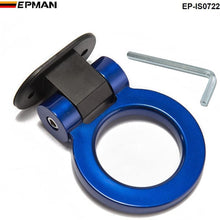 EPMAN Universal ABS Simulation/Dummy Towing Hook Stylish Car Accessories Design Hooks Car Tuning (Silver)