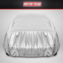 Motor Trend FlexCover Waterproof Car Cover for Rain Wind All Weather L Fits up to 190"