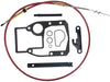 Shift Cable Kit Adjustment Tools and Mounting Gasket Compatible with 1986-1993 OMC Cobra Sterndrive #Replaces 987661 986654 987498