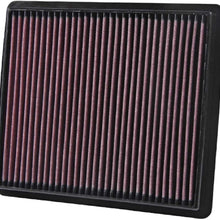 K&N Engine Air Filter: High Performance, Premium, Washable, Replacement Filter: Fits 2008-2019 DODGE/FIAT (Journey, JCUV, Freemont) , 33-2423