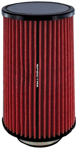 Spectre Universal Clamp-On Air Filter: High Performance, Washable Filter: Round Tapered; 3.5 in (89 mm) Flange ID; 10.719 in (272 mm) Height; 6 in (152 mm) Base; 5.125 in (130 mm) Top, SPE-HPR9883
