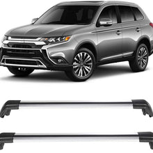 OCPTY Cross Bars Roof Rack Fit For Mitsubishi Outlander 2013-2019 Luggage Racks Rooftop Cargo Carrier Bag Luggage Kayak Canoe Bike Snowboard Skiboard