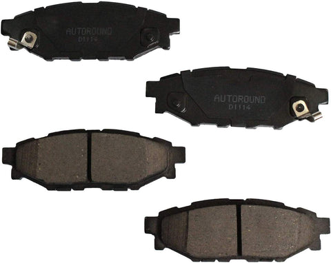 Autoround Ceramic Brake Pad Set D1114