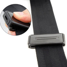 JDopption 2 Pcs Black Smart Seatbelt Adjuster Clip Buckle Shoulder Relax Neck Comfort Supports Seat Belt Clip Cover