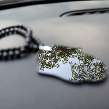 INEBIZ Hip Hop Acrylic Red Lip and Tongue Rearview Mirror Hanging Charm Dangling Beaded Pendant for Car Decoration (Lip)