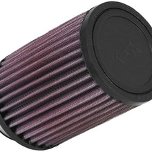 K&N Universal Clamp-On Air Filter: High Performance, Premium, Washable, Replacement Engine Filter: Flange Diameter: 2.0625 In, Filter Height: 5 In, Flange Length: 0.875 In, Shape: Round, RA-0510