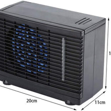 blue--net Evaporative Air Conditioner, Universal 12V Portable Car Cooler Cooling Fan Mini Cooling Conditioner Water Evaporative Air Fan