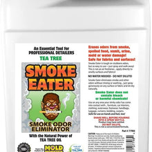 Smoke Eater - Breaks Down Smoke Odor at The Molecular Level - Eliminates Cigarette, Cigar or Pot Smoke On Clothes, in Cars, Boats, Homes, and Office (Gallon)