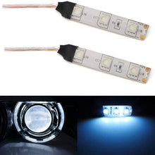 iJDMTOY HID 6000K Xenon White Devil Demon Eye LED Strips Modules For Projector Headlights Retrofit