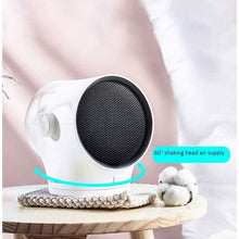 Zyyqt Mini Home Heater, Can Shake Head Hot Fan Desktop Mute Small Portable Home Dormitory Office Living Room Electric Heater